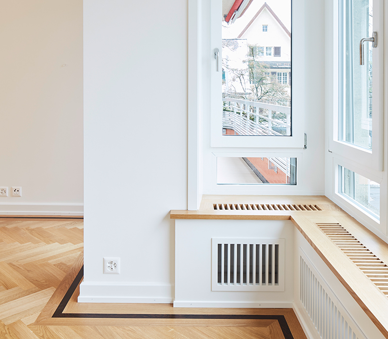 Gladbachstrasse Fenster Cityplan AG Umbau Zürich